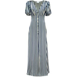 MVP wardrobe, LE Galion Long Dress Blauw, Dames, Maat:XS