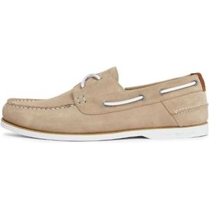 Tommy Hilfiger, Core Suede Bootschoen Beige, Heren, Maat:44 EU