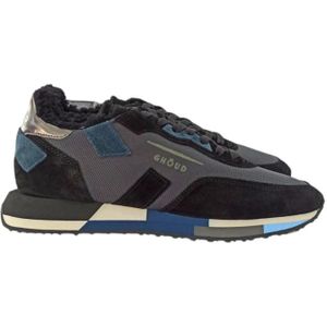 Ghoud, Schoenen, Heren, Blauw, 41 EU, Stijlvolle Rush M LOW Mesh/Mirror Sneakers voor heren