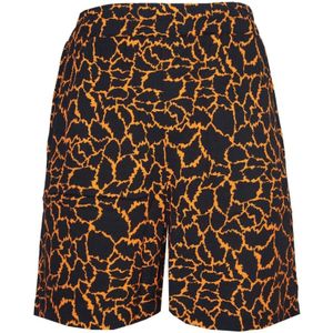 4Giveness, Korte broeken, Heren, Veelkleurig, M, Dierenprint Bermuda Shorts