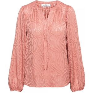 &Co Woman, Blouses & Shirts, Dames, Roze, L, Polyester, Blouse overhemd