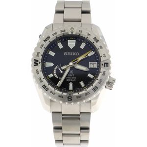 Seiko, Prospex LX Line Titanium Horloge Zwart, Heren, Maat:ONE Size