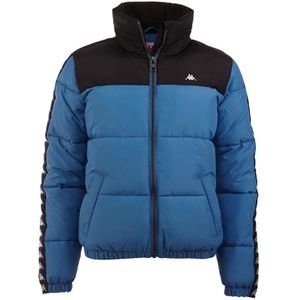 Kappa, Jassen, Dames, Blauw, S, Blauwe Damesjas Regular Fit