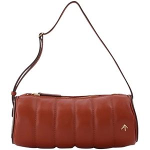 Manu Atelier, Leather handbags Rood, Dames, Maat:ONE Size
