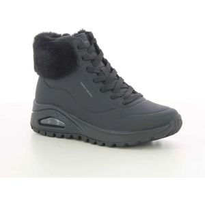 Skechers, Schoenen, Dames, Zwart, 39 EU, Zwarte UNO Rugged Schoenen voor Dames