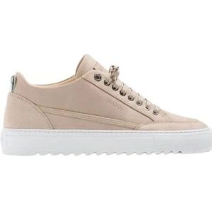 Mason Garments, Schoenen, Heren, Beige, 41 EU, Leer, Luxe leren sneaker in crème