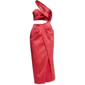 Cult Gaia, Avianna one-shoulder jurk Roze, Dames, Maat:XS