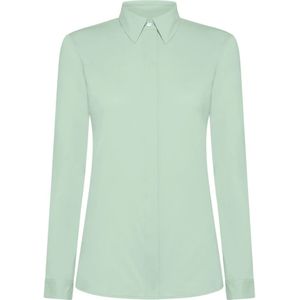 Rrd, Blouses & Shirts, Dames, Groen, S, Effen Oxford Overhemd