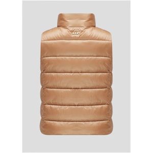 Joop!, Jassen, Dames, Beige, S, Gewatteerde hoge hals damesvest