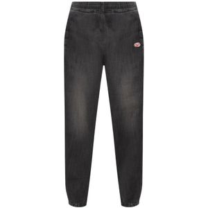 Diesel, ‘D-Lab-Ne’ broek Grijs, Heren, Maat:L