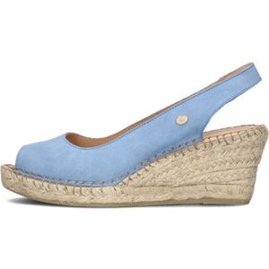 Fred De La Bretoniere, Schoenen, Dames, Blauw, 40 EU, Blauwe Espadrilles Clare Beau