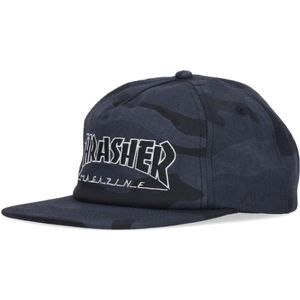 Thrasher, Caps Zwart, Heren, Maat:ONE Size