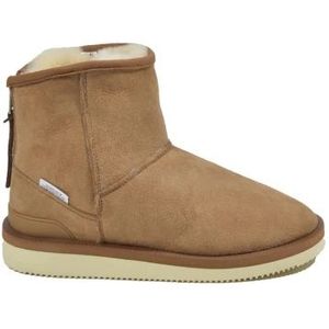 Suicoke, Schoenen, unisex, Bruin, 38 EU, Winterse Comfortabele Platte Winterlaarzen