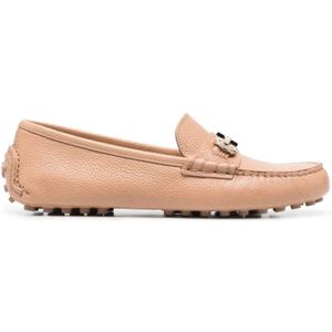 Salvatore Ferragamo, Loafers Roze, Dames, Maat:37 EU