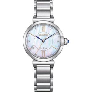 Citizen, Accessoires, Dames, Grijs, ONE Size, L May Em 1070-83D Diamanten Horloge