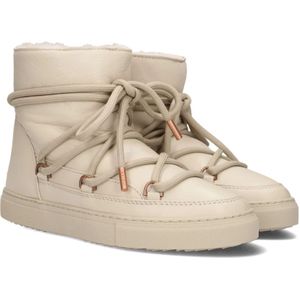 Inuikii, Schoenen, Dames, Beige, 39 EU, Katoen, Klassieke Winter Schapenvachtlaarzen