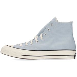 Converse, Schoenen, Heren, Blauw, 44 EU, Blauwe Hi-Top Sneaker met Logo Patch