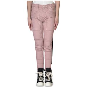 Rick Owens, Creatch Overdyed Jeans Roze, Dames, Maat:W30