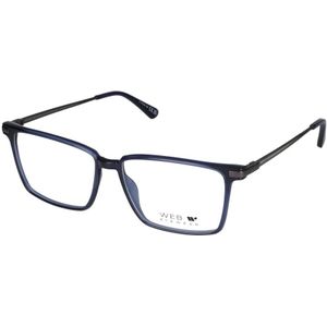 WEB Eyewear, Accessoires, unisex, Blauw, 56 MM, Stijlvolle Zonnebril We 5406