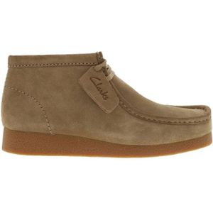 Clarks, Schoenen, Heren, Bruin, 42 EU, Suède, Donker Zand Suède Laarzen