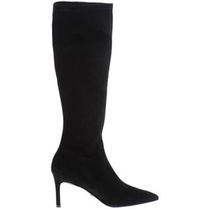 Stuart Weitzman, Upgrade je schoenencollectie met Vanessa-laarzen Zwart, Dames, Maat:40 EU