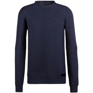 AlphaTauri, Donkerblauwe Pullovers V1.Y7.01 Blauw, Heren, Maat:2XL