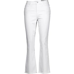Joseph Ribkoff, Trendy Cropped Flared Jeans Wit, Dames, Maat:M