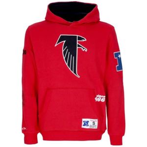 Mitchell & Ness, Hoodies Rood, Heren, Maat:M