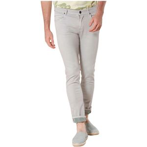 Mason's, Slim-fit Jeans Grijs, Heren, Maat:W37