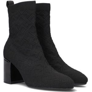 Mexx, Schoenen, Dames, Zwart, 40 EU, Zwarte Textiel Enkellaarsjes Kelsey