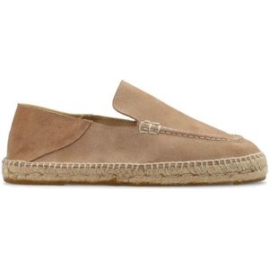 Manebí, Suède espadrilles Bruin, Heren, Maat:40 EU