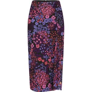 Fabienne Chapot, Rokken, Dames, Veelkleurig, XS, Polyester, Gedrapeerde Jessy Midi Rok