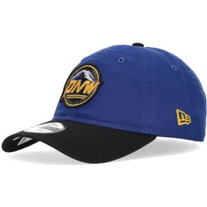 New Era, Accessoires, unisex, Blauw, ONE Size, Katoen, Seattle Mariners Gebogen Klep Pet