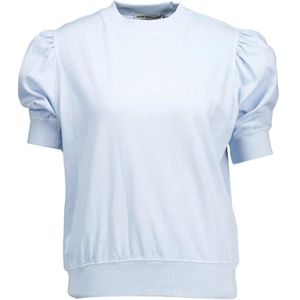 Drykorn, Blouses & Shirts, Dames, Blauw, L, Smela Lichtblauw T-shirt - Dames