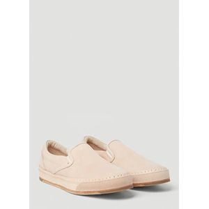 Hender Scheme, Schoenen, Heren, Roze, 37 EU, Leer, Suede Slip-On Sneakers