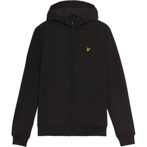 Lyle & Scott, Sweatshirts & Hoodies, Heren, Zwart, M, Softshell Fleece Back Jas