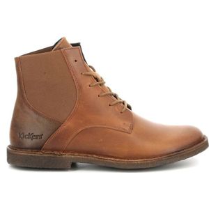 Kickers, Enkellaarsjes Bruin, Dames, Maat:36 EU