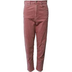 Isabel Marant Pre-owned, Pre-owned, Dames, Roze, S, Katoen, Pre-owned Cotton jeans