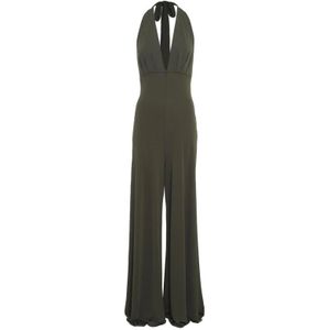 Aniye By, Jumpsuits & Playsuits, Dames, Groen, M, Groene Overall voor Vrouwen