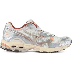 Mizuno, Schoenen, Dames, Veelkleurig, 35 EU, Leer, hardloopsneakers Wave Rider 10