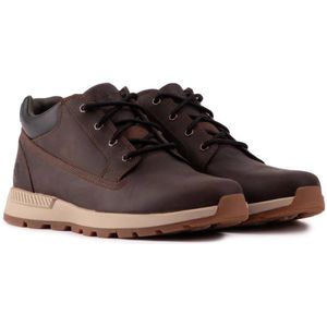 Timberland, Schoenen, Heren, Bruin, 46 EU, Bruine Trekker Laarzen met Rubberen Zool