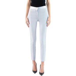 Doris S, Broeken, Dames, Grijs, 2Xs, Polyester, Slim-fit broek