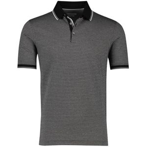 Bugatti, Grijze Polo Shirt met Print Grijs, Heren, Maat:L