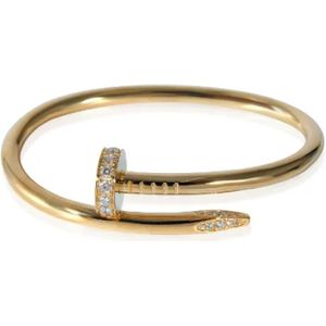 Cartier Vintage, Pre-owned Yellow Gold bracelets Geel, Dames, Maat:ONE Size