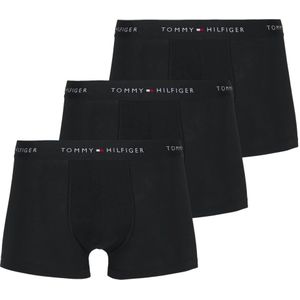 Tommy Hilfiger, Ondergoed, Heren, Zwart, S, Trunk Essential Pack 3 Boxer briefs