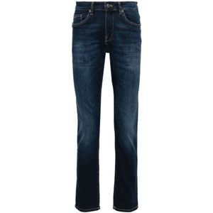 Hugo Boss, Jeans, Heren, Blauw, W33, Katoen, Jeans