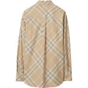 Burberry, Overhemden, Heren, Veelkleurig, L, Katoen, Blouses Shirts