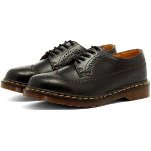 Dr. Martens, Vintage 3989 Quilon Leren Blucher Schoenen Zwart, Heren, Maat:44 EU