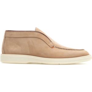 Santoni, Schoenen, Heren, Beige, 40 1/2 EU, Stijlvolle Enkellaarzen