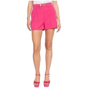 Gaudi, Korte broeken, Dames, Roze, L, Polyester, Casual Shorts